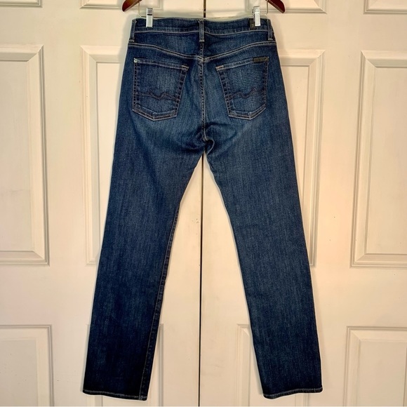7 For All Mankind Standard Straight Jeans - Picture 5 of 17